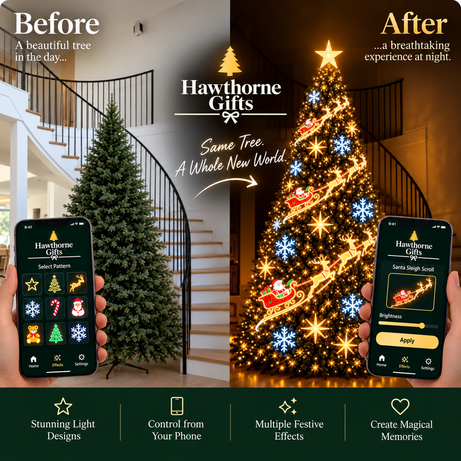 Smart Animated Christmas Tree Lights
